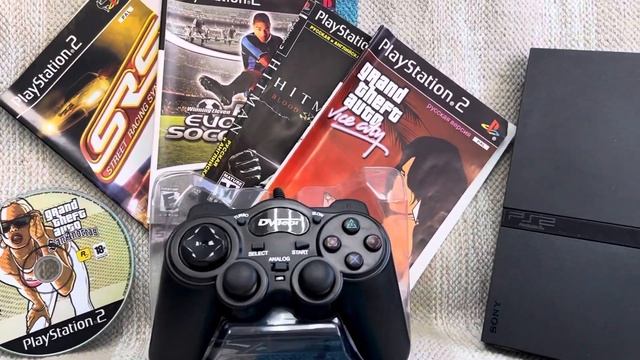 Sony PS2 Slim | SCPH 77008 | Игровые диски смотреть онлайн