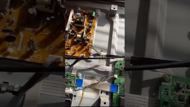 плазменный телевизор Samsung Ps43d450a2w включается но нет изо