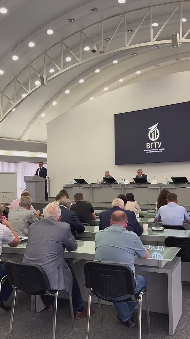 В ВГТУ прошло заседание Ученого совета смотреть онлайн