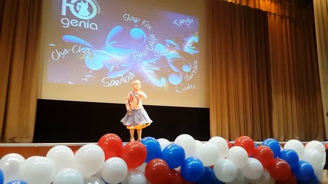 Анечка Быстрова. Показательные выступления. Май 16г