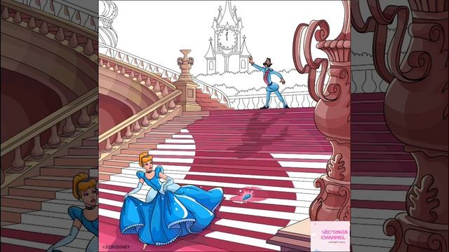 Мультфильм "Золушка". Дисней. Видео раскраска. Cartoon Cinderella. Disney. Video coloring. #shorts смотреть онлайн
