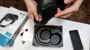 Распаковка Наушники Anker SoundCore Q20i Black