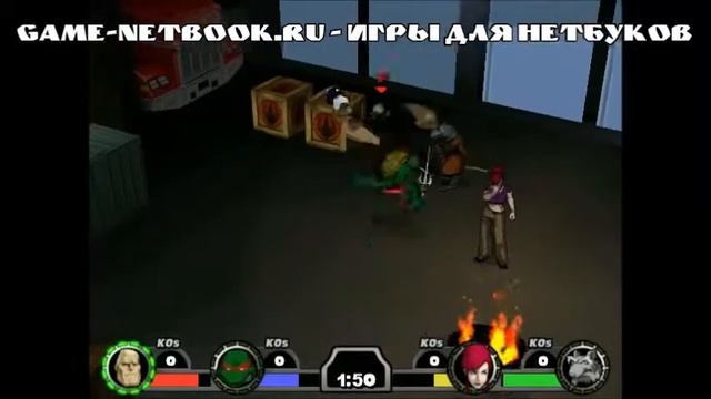 TMNT Mutant Melee для нетбука смотреть онлайн