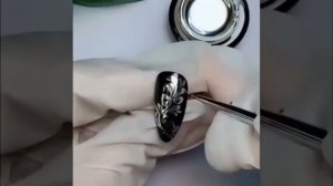 Гель краска «Жилкий металл» для дизайна ногтей