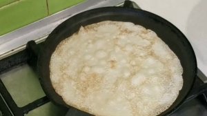 ЛАВАШ из ЖИДКОГО ТЕСТА из МУКИ И ВОДЫ