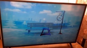 Заставка Телеинструктор (Зимний Снег И Тротуар) (Инфок