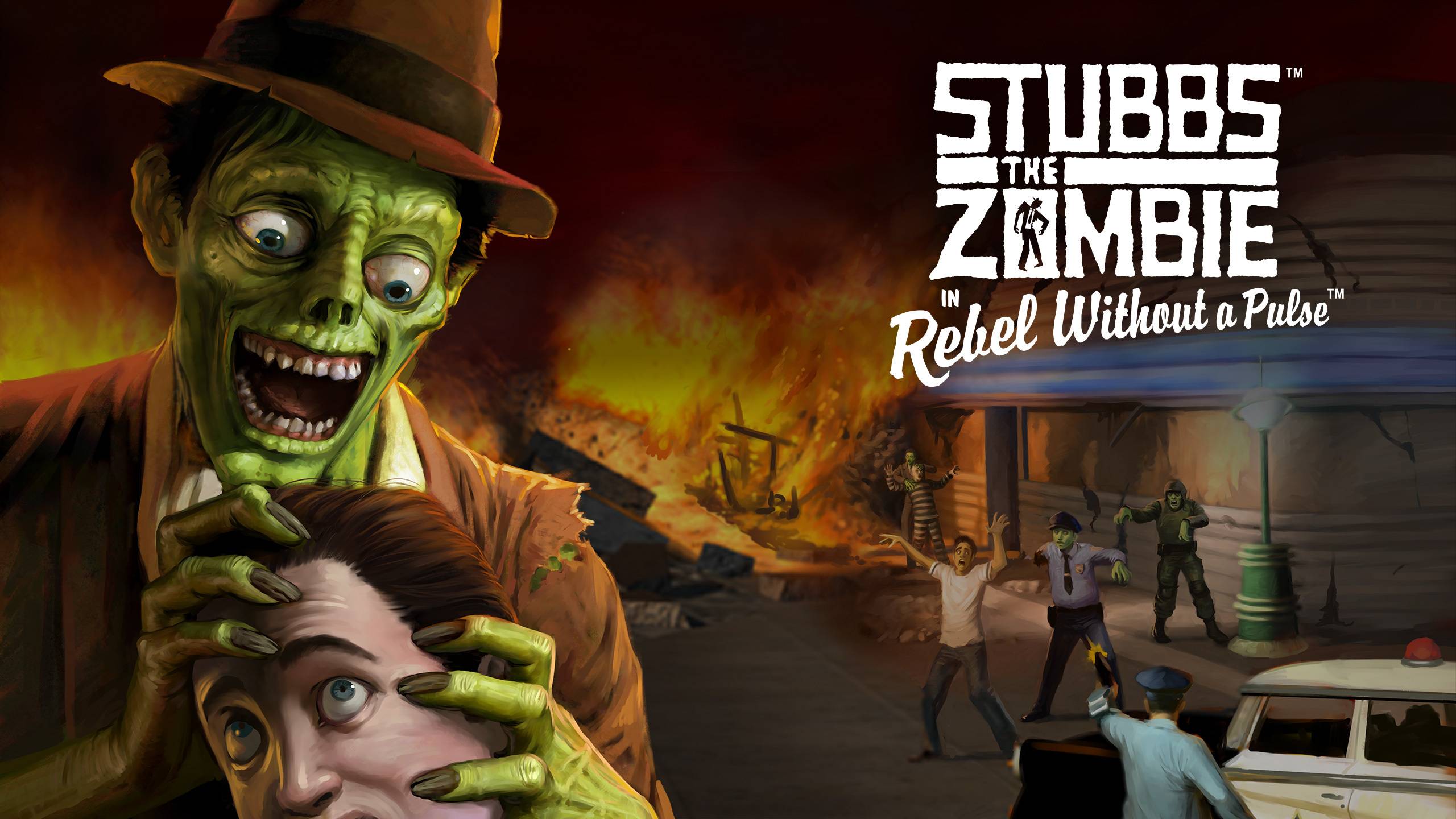 Stubbs the Zombie in Rebel Without a Pulse l Собираю армию фанатов и кушаю мозгииииии!!!!!!!! №2 смотреть онлайн