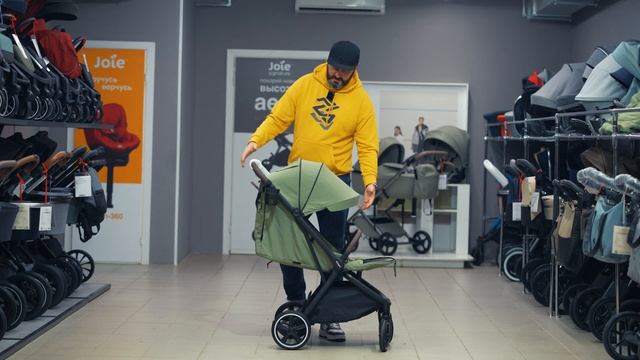 Современная прогулочная коляска Pituso Matrix XXL с автомати? смотреть онлайн