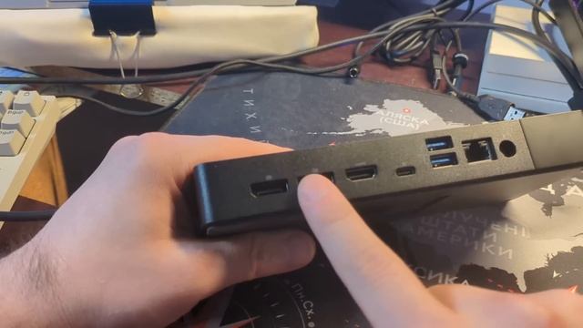 Докстанция DELL WD19S130W. смотреть онлайн