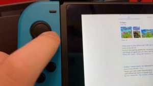 Як зайти в Google через Nintendo Switch ?