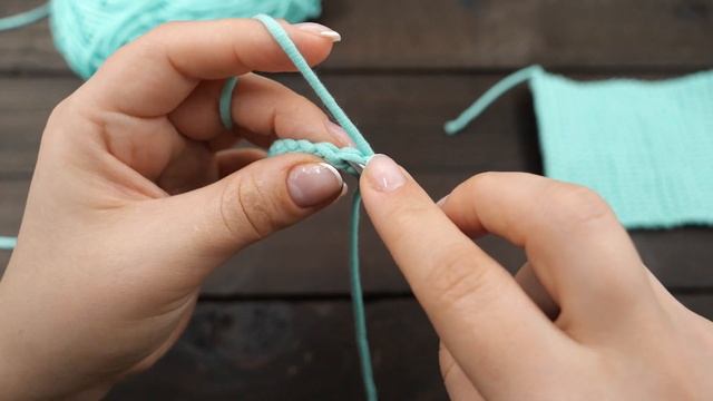 Эластичная резинка крючком 🎿 Crochet elastic rib смотреть онлайн