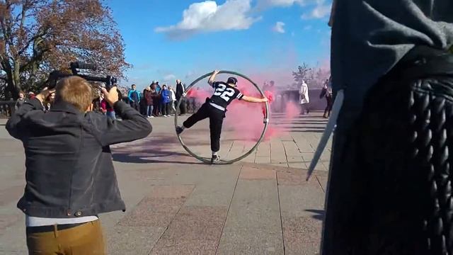 Цирк студия на съёмках у Show Voice