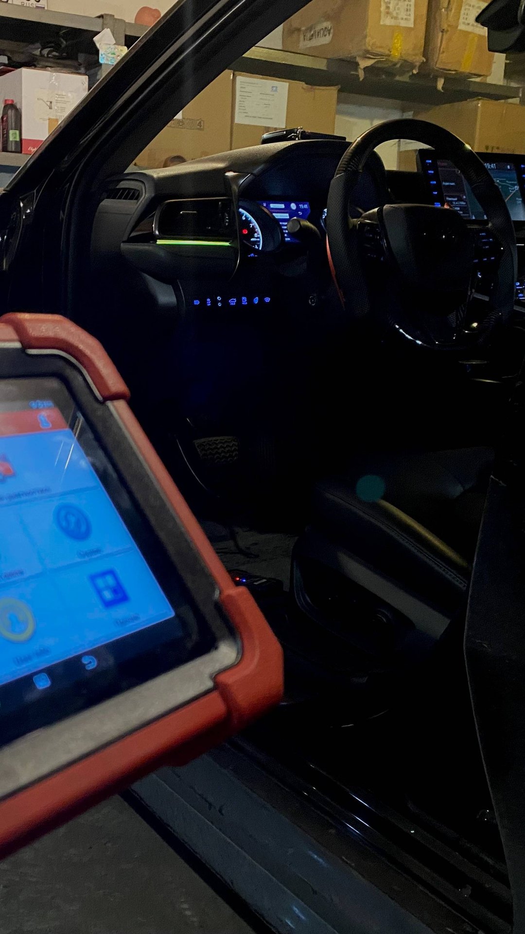 Устранили ошибки на Camry