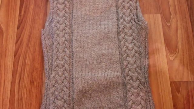 Вязание свитера спицами. How To Knit A Classic Sweater