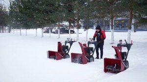 Снегоуборщики МОБИЛ К ПРЕМИУМ в работе! Полевые услов?