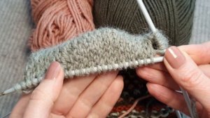 Укреплённая пятка упрощённая подкова  Socks simplified Reinforced
