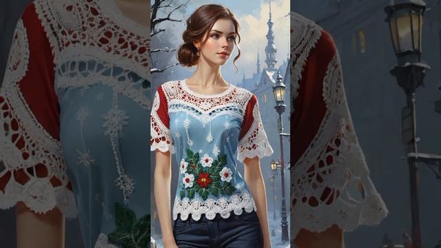 39 моделей женских кофточек связанных в технике Ирландское кружево смотреть онлайн