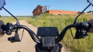 Электротрицикл Wenbox Protrike F2 48V 25Ah (Тест-драйв по асфальту