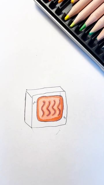 Как нарисовать суши #рисую #суши #drawing смотреть онлайн