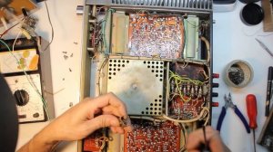 Усилитель АМФИТОН 50У - 104С. Хрипит