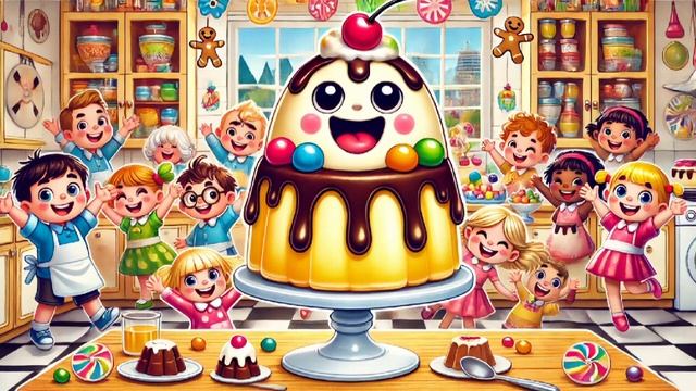 Танцующий пудинг 🍮
