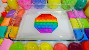 Слайм из лёгкого пластилина своими руками 🎨 | Яркий и воздушный!