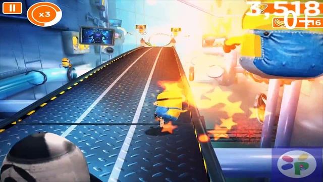 ЗАБЕГ МИНЬОНОВ. Знакомство с игрой. Доступно для самых маленьких Minios Rush kids video смотреть онлайн