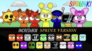INCREDIBOX SPRUNKI ⚡ | SPRINX ВЕРСИЯ 🎶 | КРУТОЙ ГЕЙМПЛЕЙ! 😄🚀