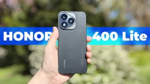 Первый Android-смартфон с AI-кнопкой камеры: обзор HONOR 400 Lite