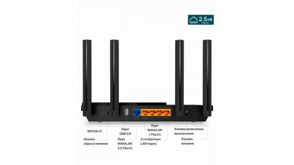 Wi-Fi роутер TP-LINK Archer AX55 Pro