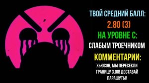 Жуткие Лица ГД: Твой средний балл
