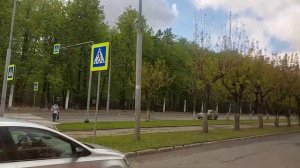 Город Владимир. Поездка на троллейбусе Маз по 10 маршру