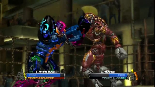 REAL STEEL THE VIDEO GAME [PS3/XBOX360]-TIRANUS vs Red MIDAS (ЖИВАЯ СТАЛЬ) смотреть онлайн