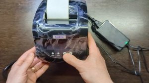 Распаковка бюджетного термопринтера Xprinter XP-365B для мар