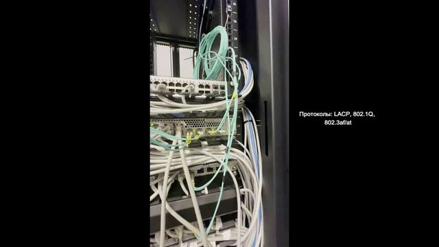 Стойка с оборудованием Eltex: MES2408, MES5332A, MES2424P, MES2424, ESR-30, MES2348B смотреть онлайн