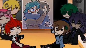 Реакция  13 карт на Куромаку и Зонтика (моё AU)