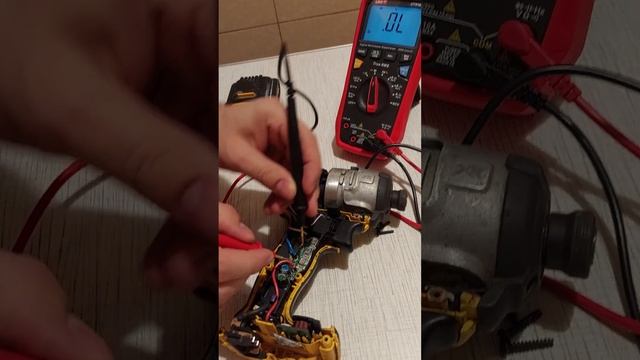 Dcf887, ремонт