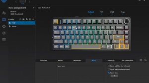 Настройка Макросов AULA F75