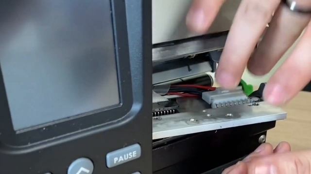 Замена термоголовки на принтере TSC