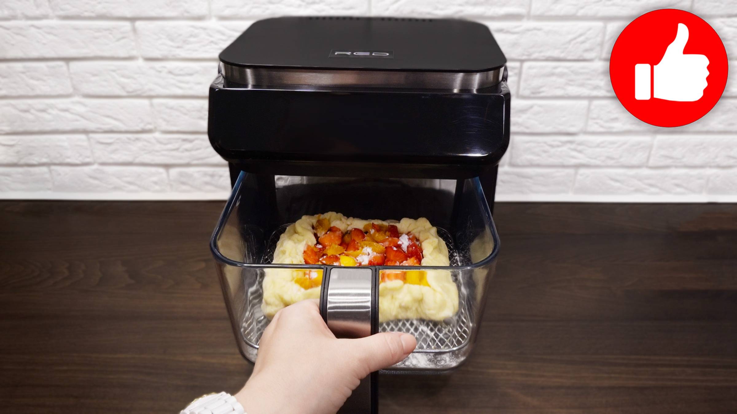 Десерт выпечки, который ВЛЮБЛЯЕТ сразу! Галета с ягодами в аэрогриле к чаю! смотреть онлайн