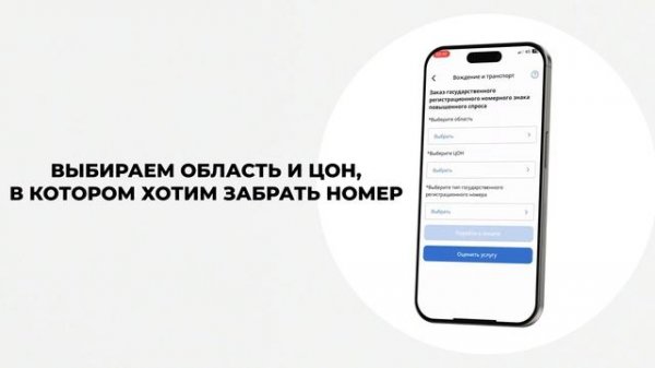 Как заказать VIP номер для автотранспорта через Egov