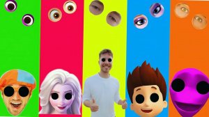 Музыкальные мультики для малышей "Не те глаза". Щенячий патруль против Блиппи. Мультики для детей