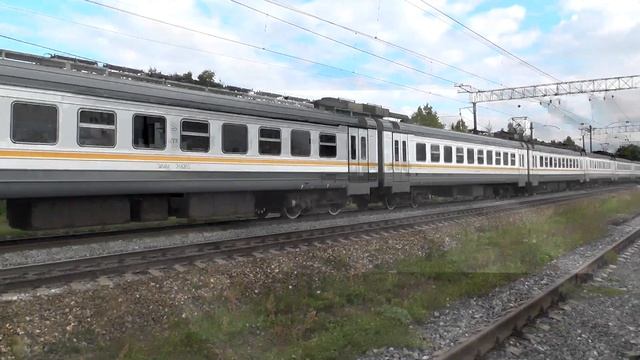 Электропоезд ЭД4М-0463 ЦППК станция Тучково смотреть онлайн