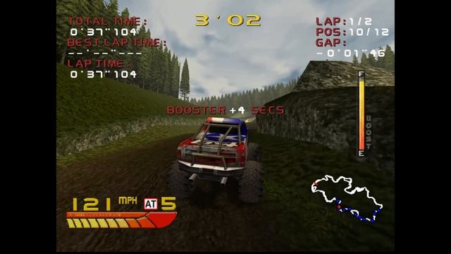 4 Wheel Thunder - Arcade Indoor and Arcade Outdoor Mode [Sega Dreamcast]