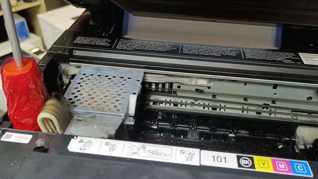 Epson l4150 мигают все индикаторы, и аппарат не работает. смотреть онлайн