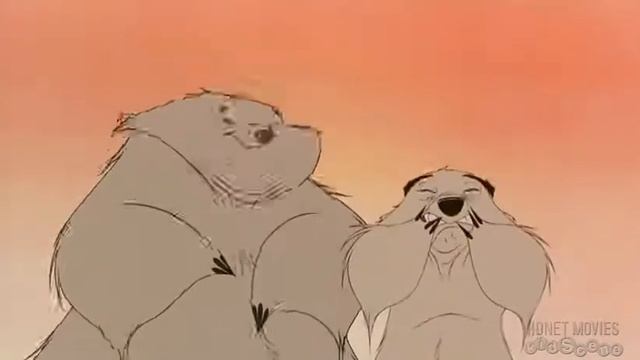 Милый момент из мультика Балто :) смотреть онлайн