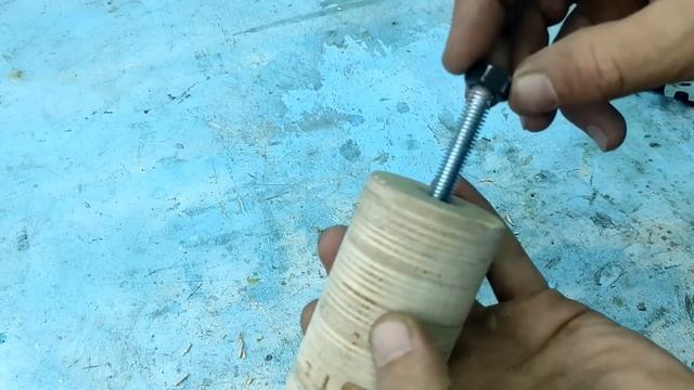 Сделал рабочий шлифовальный цилиндр за пару минут