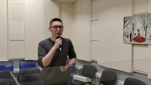 Баритональный лирический тенор.  Репетиция "Синяя вечность". Николай Ефимов.