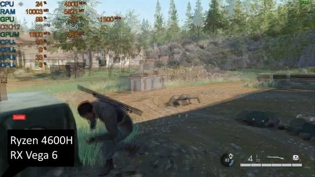 Sniper Elite: Resistance на слабом ноутбуке (RX Vega 6) смотреть онлайн