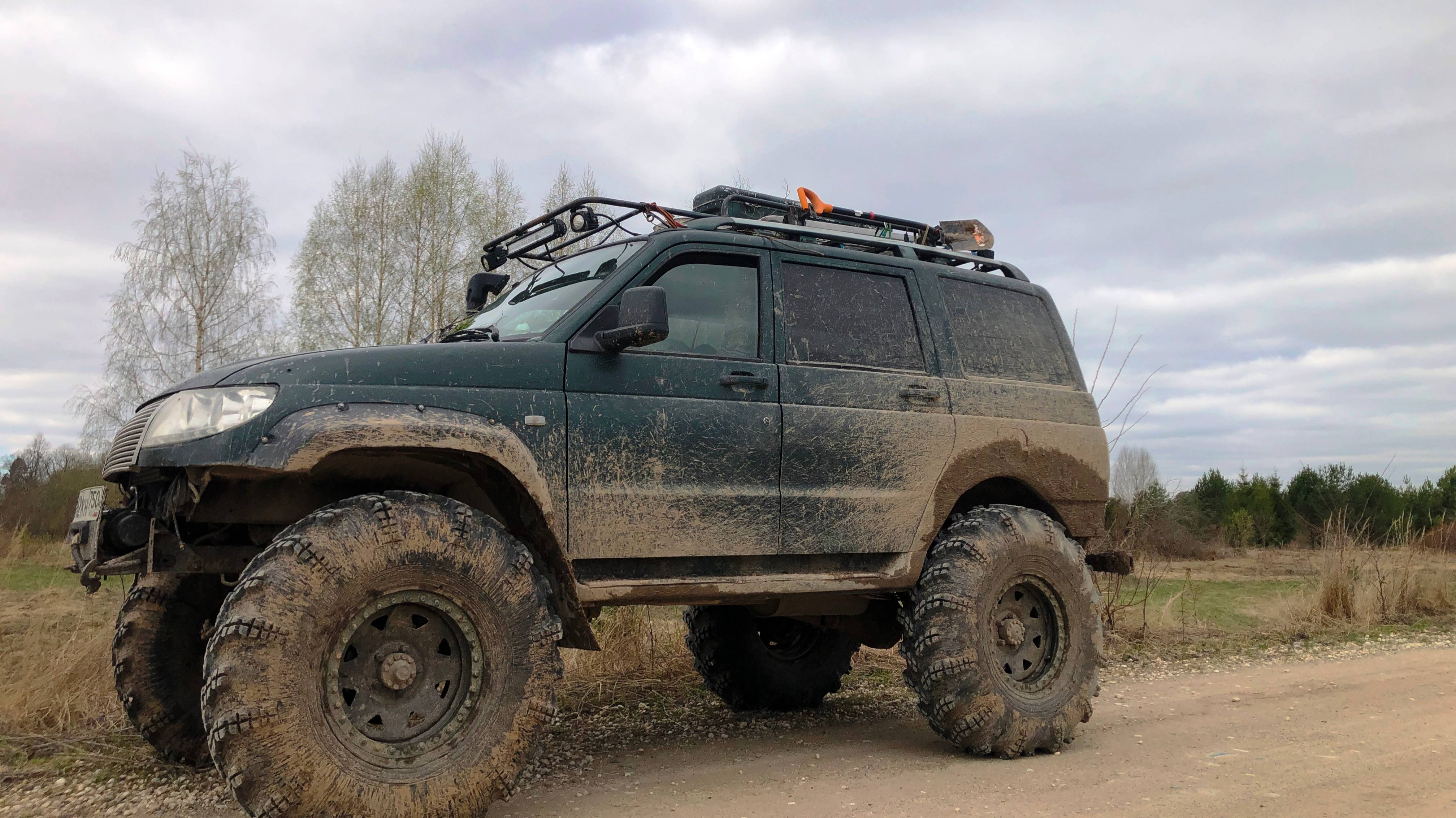 Уаз Росомах 10 лет вместе или в гармонии с природой.